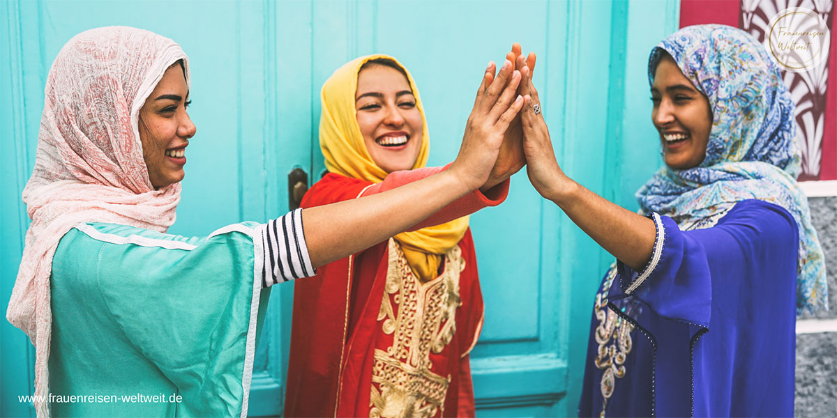 Frauengruppe in Kairo